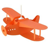 R. et M. Coudert - Plafonnier - Suspension Avion biplan orange   h8fXJlJJ